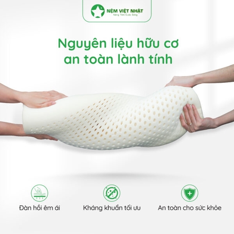 Gối Nằm Cao Su Lượn Sóng Việt Nhật