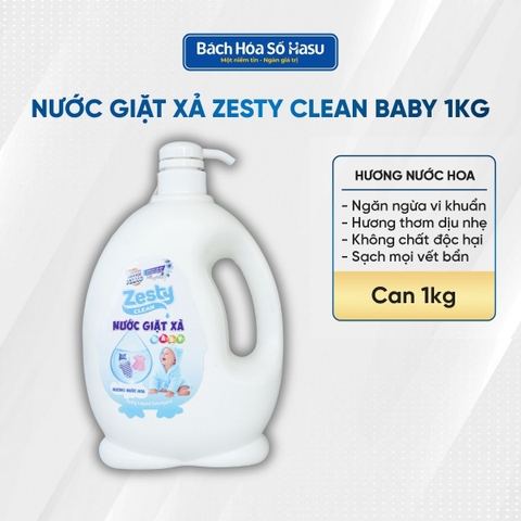 ZESTY CLEAN BABY Nước giặt Trẻ Em 1kg