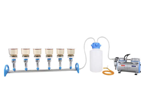Hệ thống lọc chân không Rocker MultiVac 610-MS-T (34 L/phút, 6 vị trí ống, 80W)