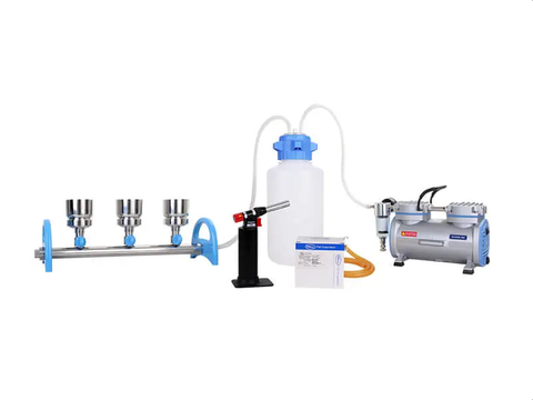 Hệ thống lọc chân không Rocker MultiVac 301-MB-T (34 L/phút, 3 vị trí ống, 80W)