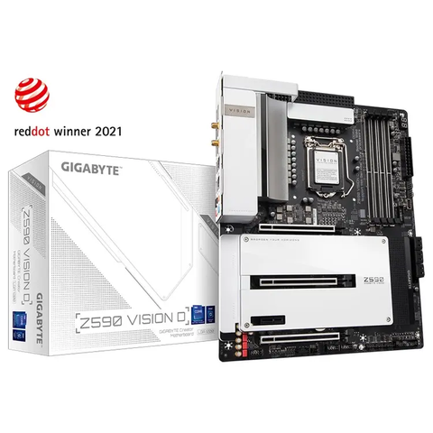 Mainboard Gigabyte GA-Z590 VISION D (LGA 1200 - ATX - DDR4)