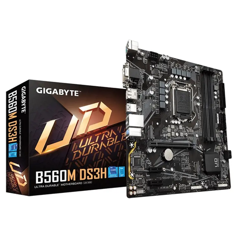 Mainboard Gigabyte GA-B560M DS3H (LGA 1200 - uATX - DDR4)