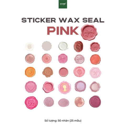 Giấy tự dính (sticker) cắt rời bộ 50 cái