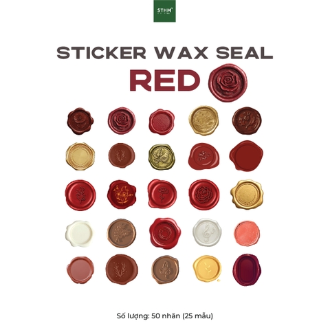 Giấy tự dính (sticker) cắt rời bộ 50 cái