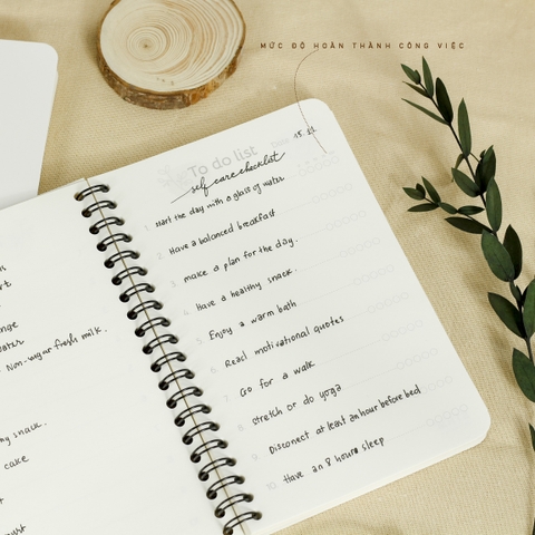 Sổ tay lò xo kế hoạch ngắn hạn