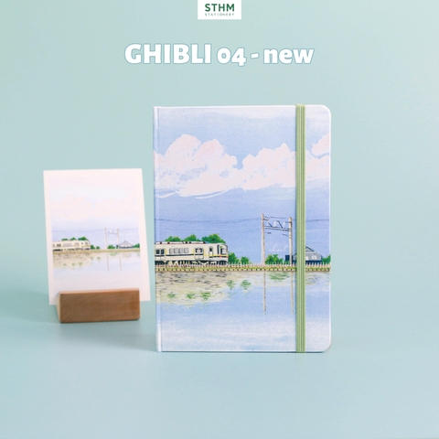 Sổ tay may chỉ bìa cứng Ghibli A5