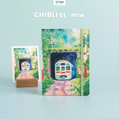 Sổ tay may chỉ bìa cứng Ghibli A5