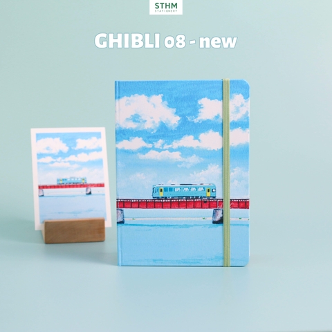 Sổ tay may chỉ bìa cứng Ghibli A5