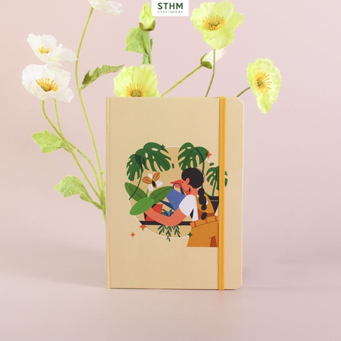 Sổ tay may chỉ bìa cứng TYC A5