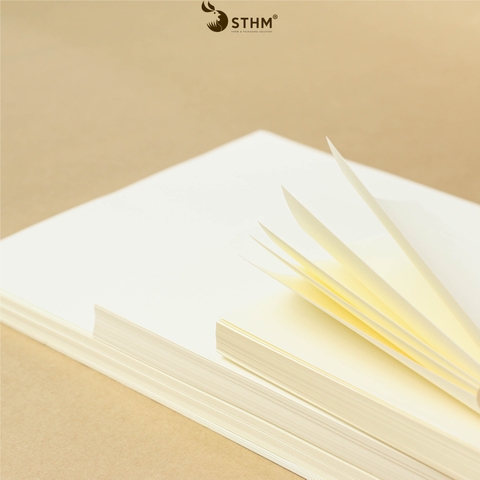 Giấy kem 100gsm xấp 100 tờ