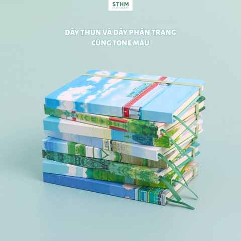 Sổ tay may chỉ bìa cứng Ghibli A5