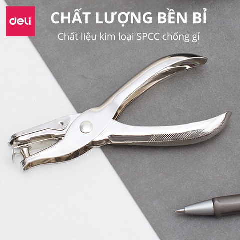 Kìm bấm lỗ DELI