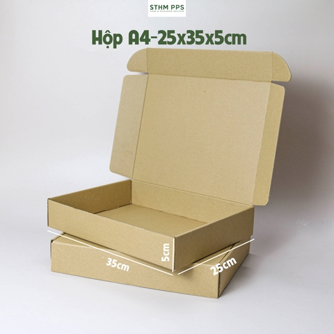 Hộp carton 3 lớp gói hàng