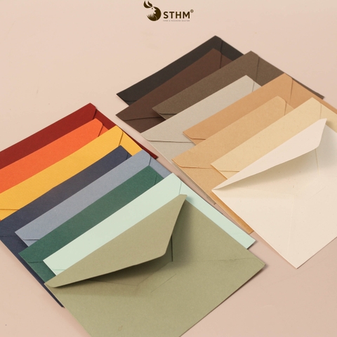Bao thư giấy mỹ thuật xấp 5 cái