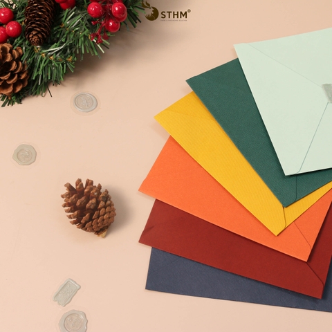 Bao thư giấy mỹ thuật xấp 5 cái