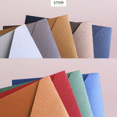 Bao thư ánh kim kèm ruột thư xấp 5 cái A6