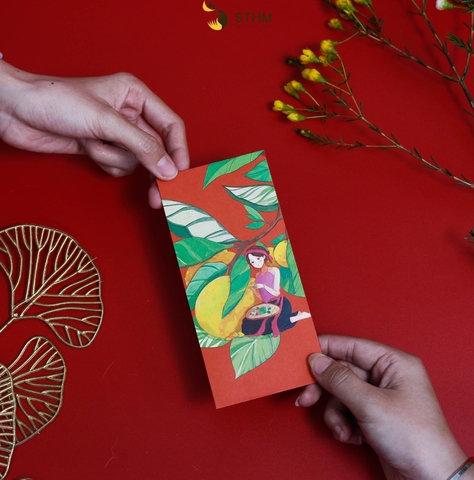 Bao lì xì xấp 10 cái