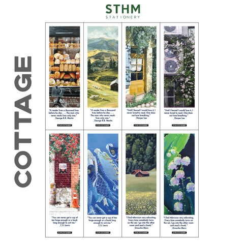 Thẻ đánh dấu trang sách Bookmark bộ 8 cái