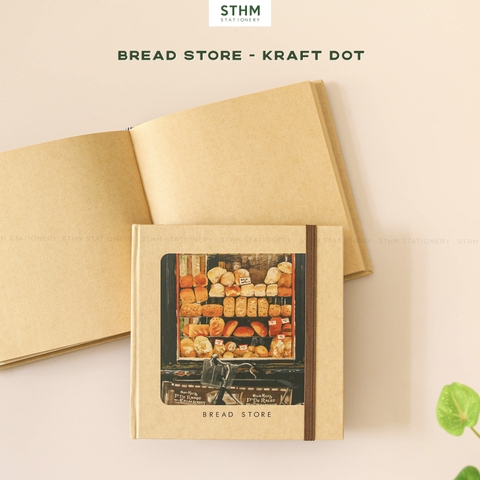 Sổ tay may chỉ bìa cứng Vintage Asthetic 14x14cm