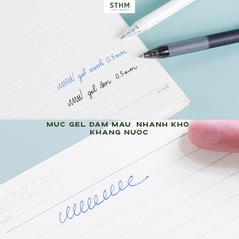 Bút gel HOSHI Thiên Long ngòi 0.5mm