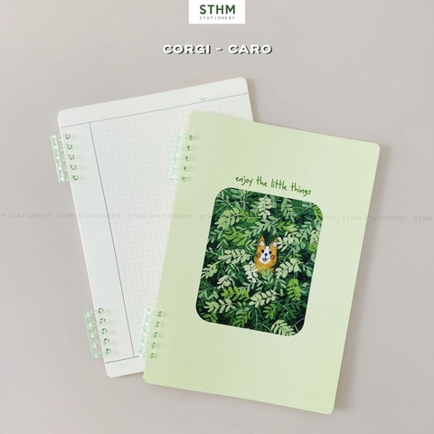 Tập B5 gáy nhựa 80 trang