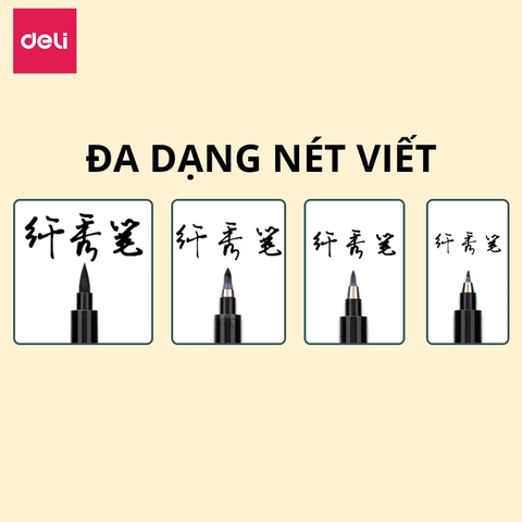 Bút cọ Brush DELI