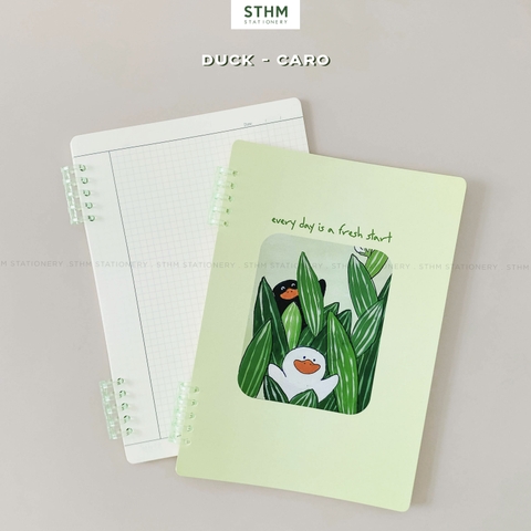 Tập B5 gáy nhựa 80 trang