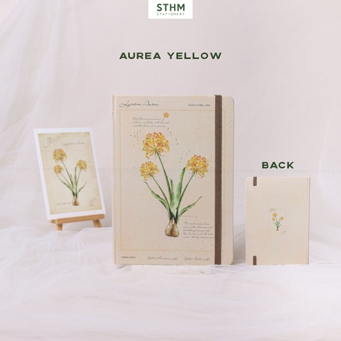 Sổ tay may chỉ bìa cứng Flora A5