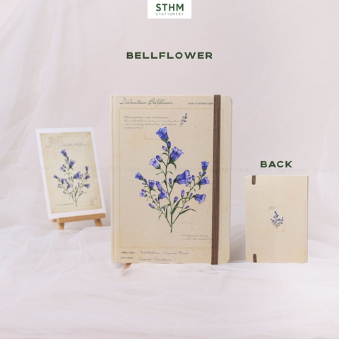 Sổ tay may chỉ bìa cứng Flora A5
