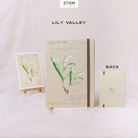 Sổ tay may chỉ bìa cứng Flora A5