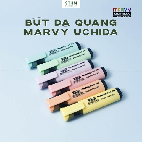 Bút dạ quang Marvy Uchida