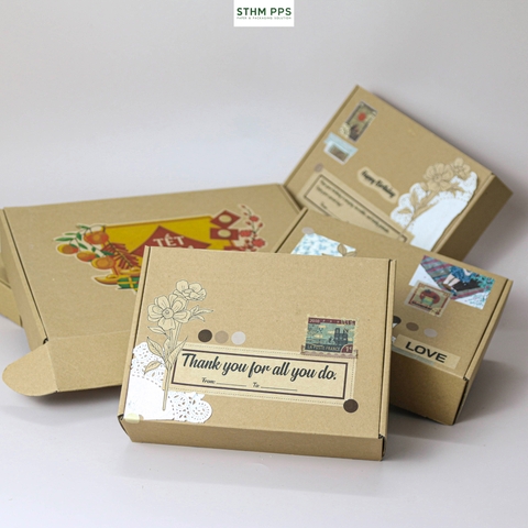 Hộp carton 3 lớp gói hàng