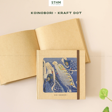 Sổ tay may chỉ bìa cứng Vintage Asthetic 14x14cm