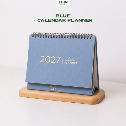 Lịch bàn lò xo 2027 - LỊCH Ô PLANNER - Lịch âm dương từng ô