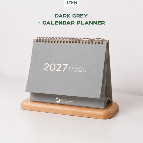 Lịch bàn lò xo 2027 - LỊCH Ô PLANNER - Lịch âm dương từng ô