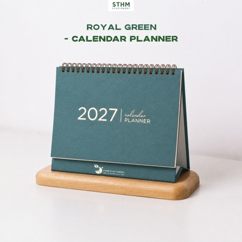 Lịch bàn lò xo 2027 - LỊCH Ô PLANNER - Lịch âm dương từng ô