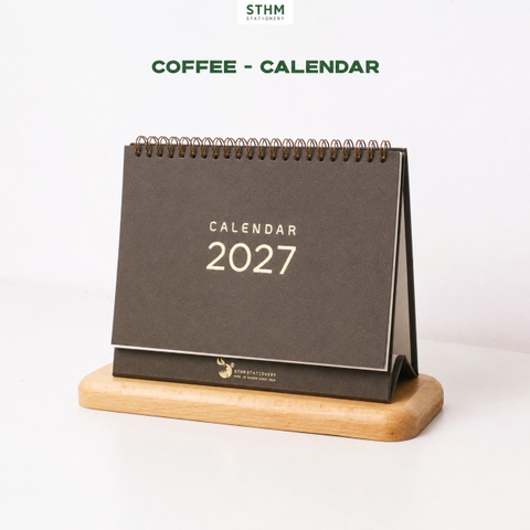 Lịch bàn lò xo 2027 - CALENDAR - Lịch âm dương có đánh dấu ngày lễ