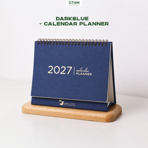 Lịch bàn lò xo 2027 - LỊCH Ô PLANNER - Lịch âm dương từng ô