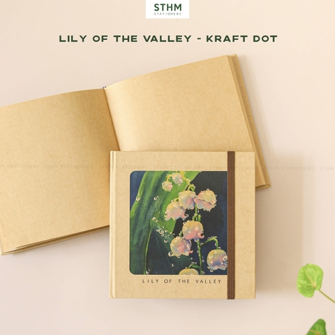 Sổ tay may chỉ bìa cứng Vintage Asthetic 14x14cm