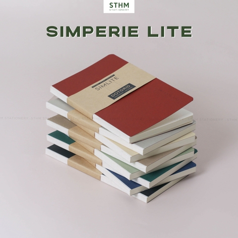 Sổ tay may chỉ giấy mỹ thuật Simperie Lite A5