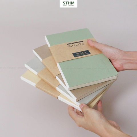 Sổ tay may chỉ giấy mỹ thuật Simperie Lite A5