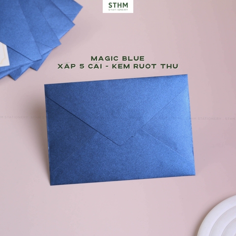 Bao thư ánh kim kèm ruột thư xấp 5 cái A6
