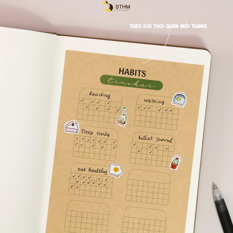 Giấy tự dính đánh dấu trang (mark sticker)