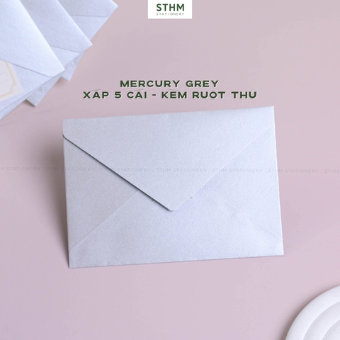 Bao thư ánh kim kèm ruột thư xấp 5 cái A6