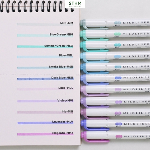 Bút dạ quang ZEBRA MILDLINER 2 đầu