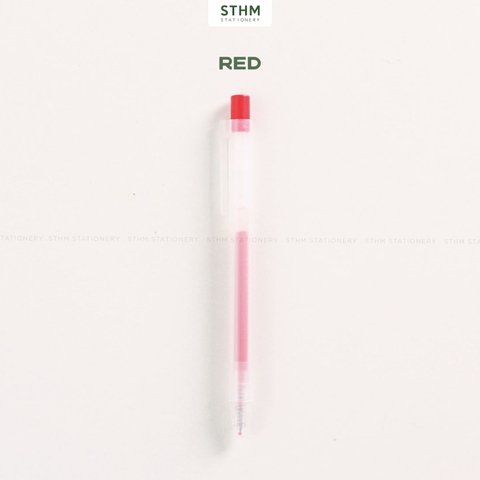 Bút gel MUJI bấm ngòi 0.5mm