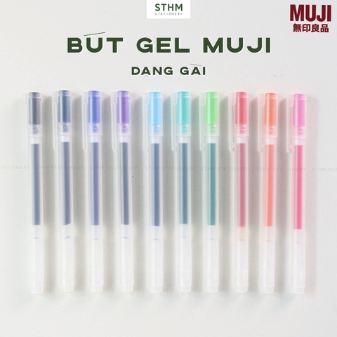 Bút gel MUJI nắp gài