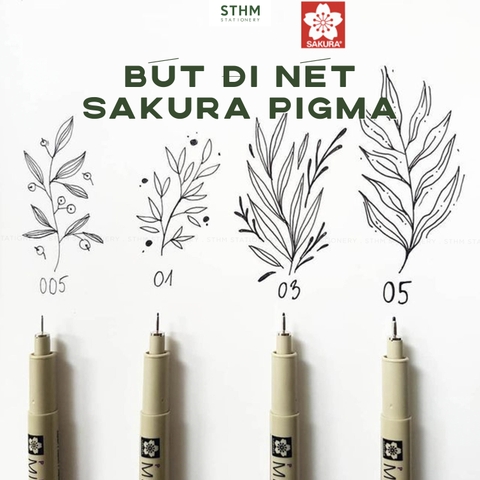 Bút đi nét SAKURA Pigma Micron