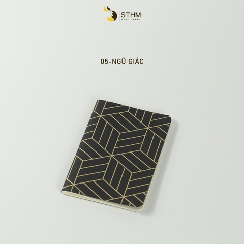 Sổ tay may chỉ giữa bìa mềm bỏ túi Pocket Notebook