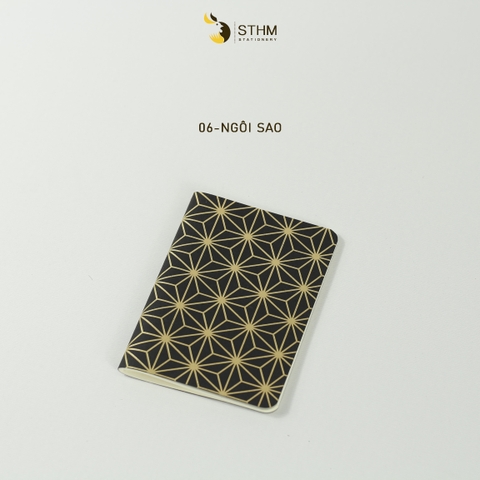 Sổ tay may chỉ giữa bìa mềm bỏ túi Pocket Notebook